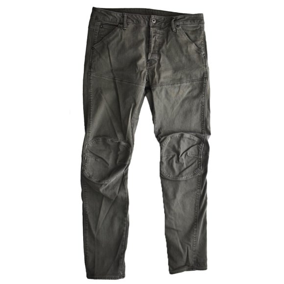 G-STAR RAW 5620 Elwood 3D Slim Asfalt Jeans 33x34 - Picture 3 of 10